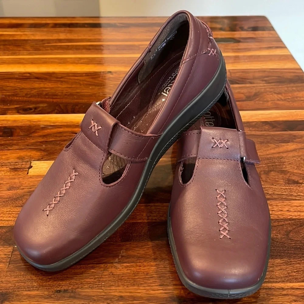 Hotter Sunset Comfort Concept Ladies
Brown Leather Shoes Size US 6.5
